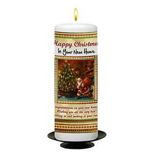 Customised Christmas Candle Gift - Bear in Box